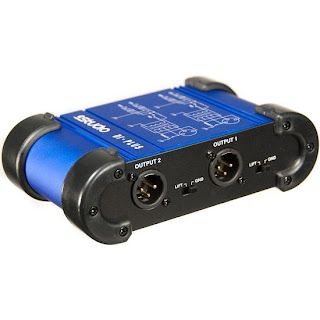 Image of a Samson Stereo DI box